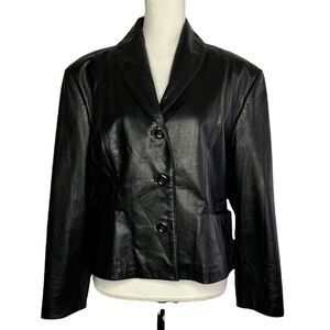 Henig Furs Large Leather Jacket
